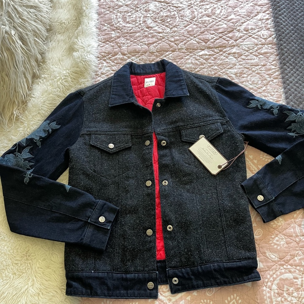 GM Studio Embroidery trucker jacket